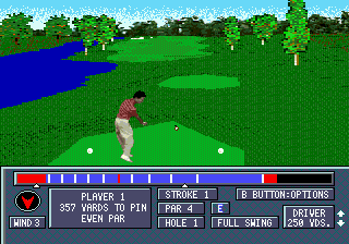 Jack Nicklaus' Power Challenge Golf (USA, Europe) In game screenshot